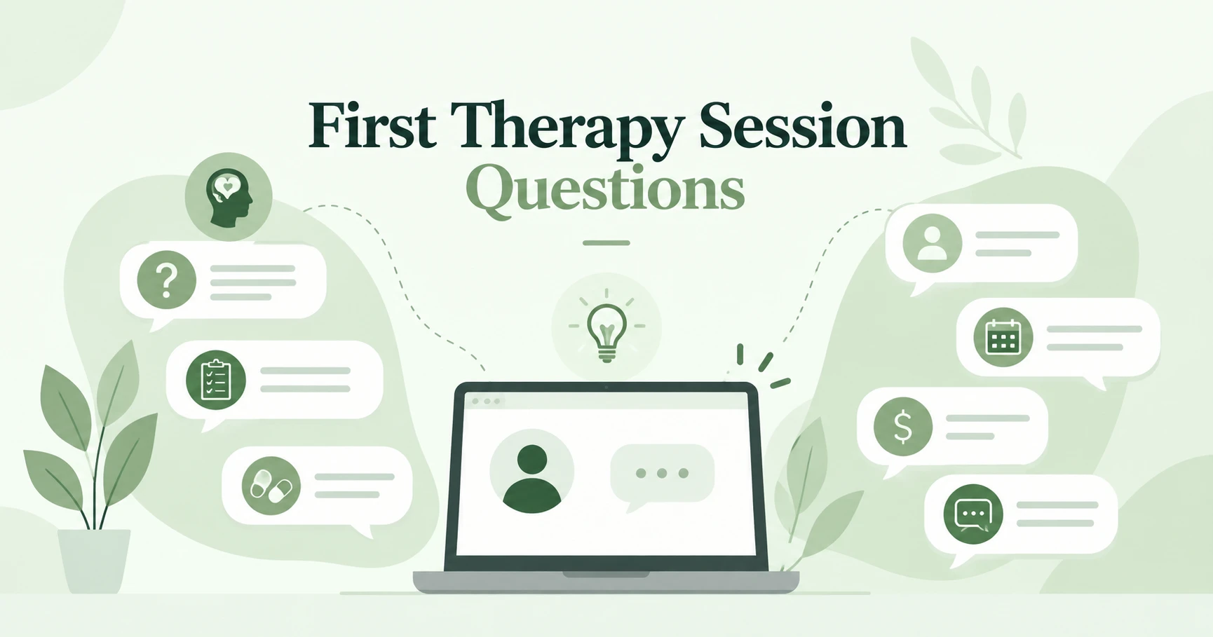 First therapy session questions