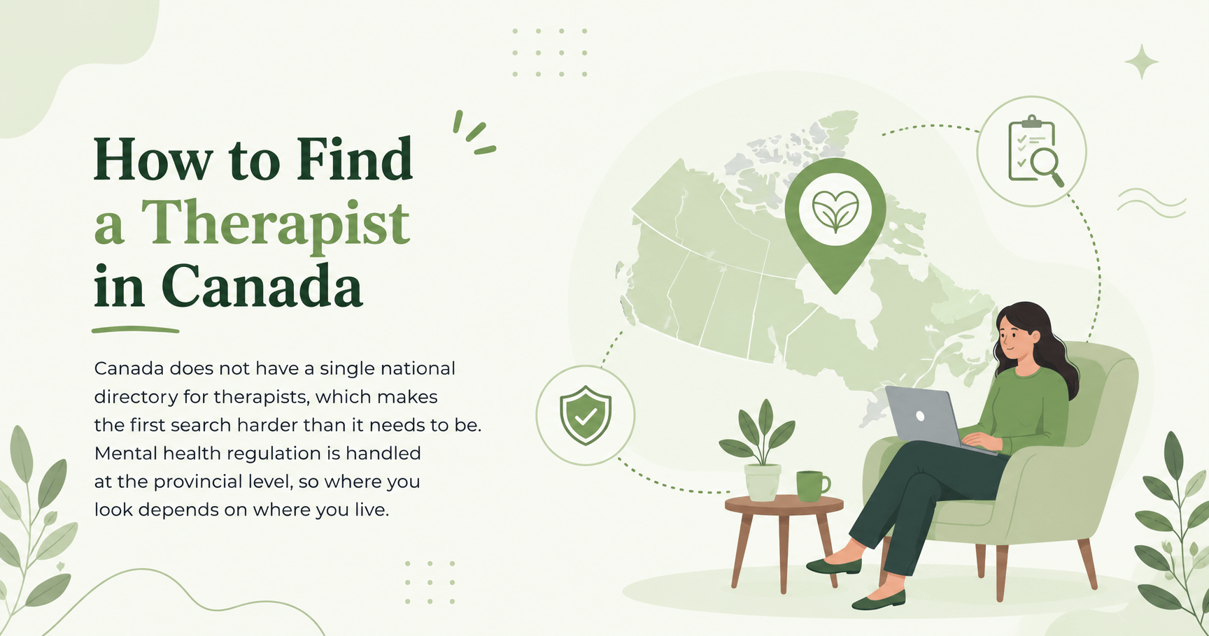 How to Find a Therapist in Canada
