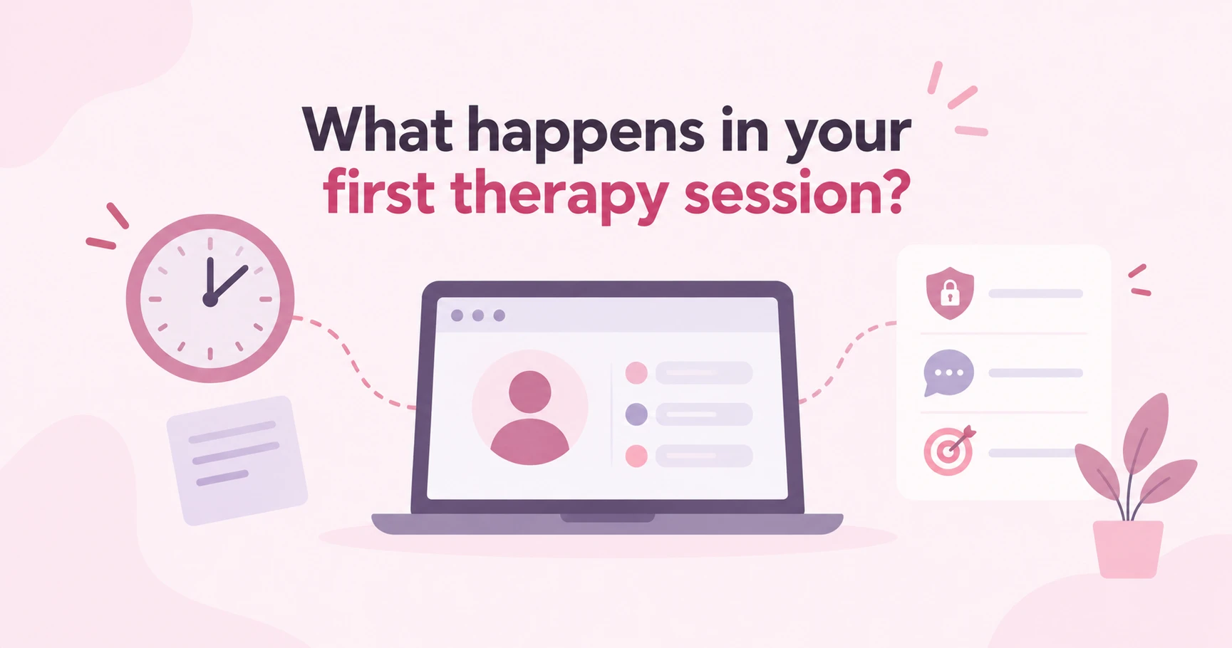 What happens in your first therapy session