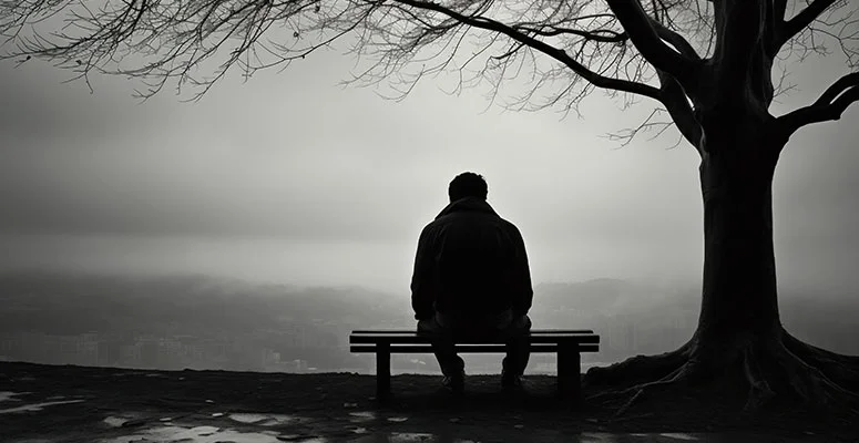 A person with depression