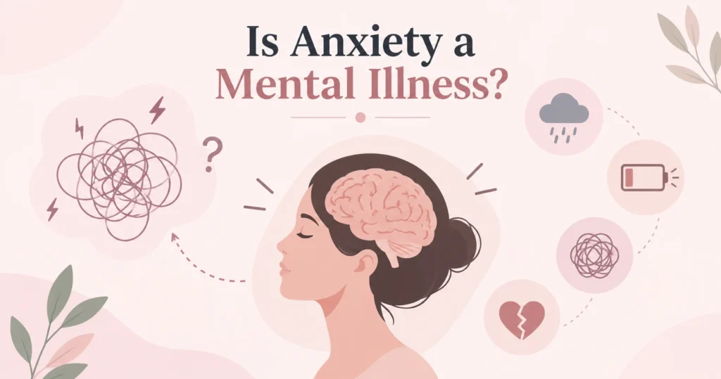 Is anxiety a mental illness?