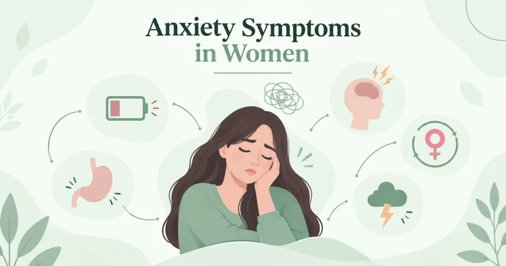 Anxiety symptoms in women