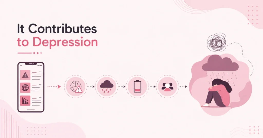 It Contributes to Depression