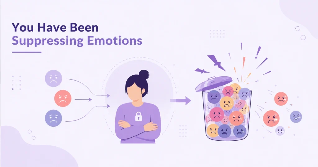 You Have Been Suppressing Emotions