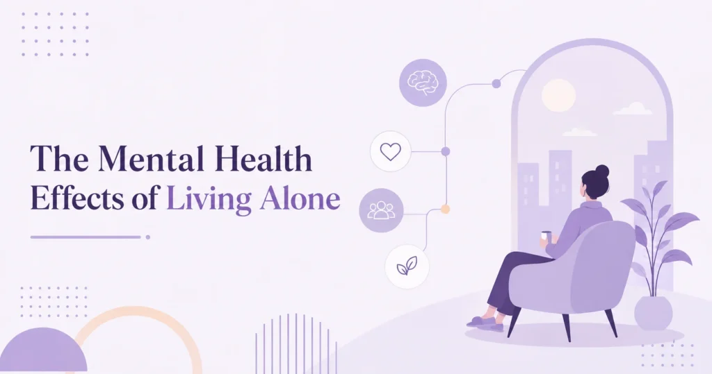 The Mental Health Effects of Living Alone in Canada