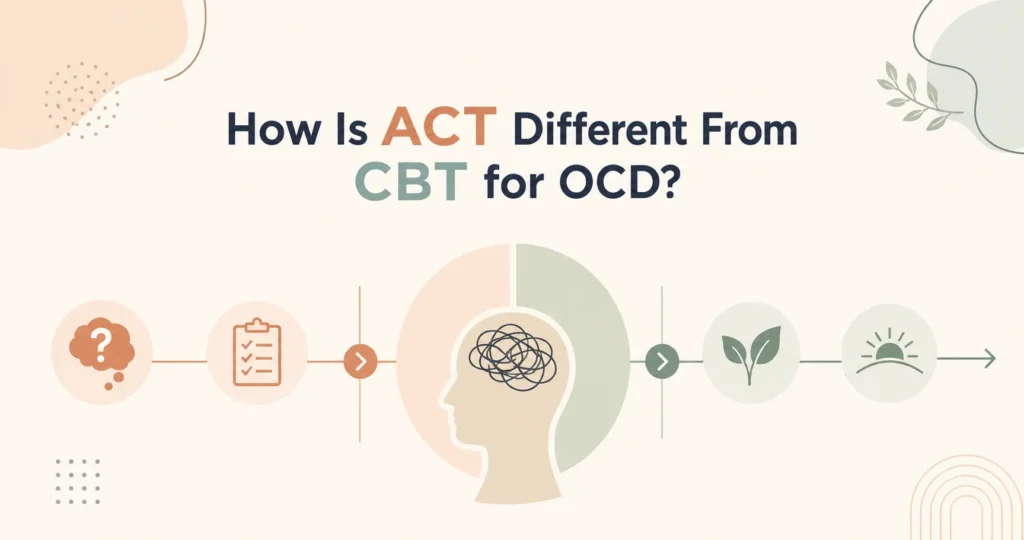 How Is ACT Different From CBT for OCD?