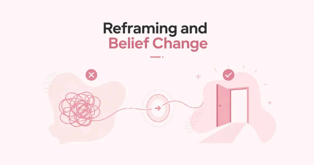 Reframing and Belief Change