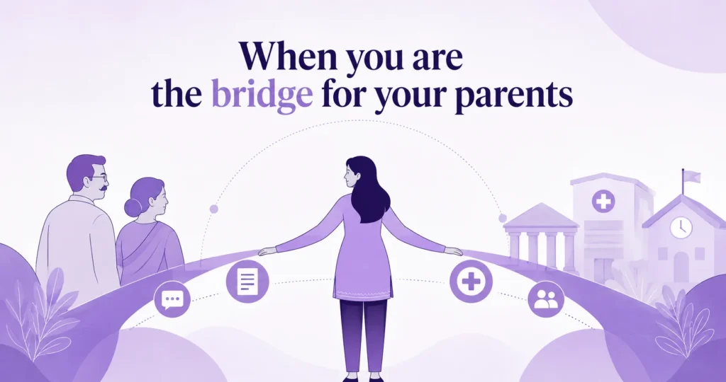 When you are the bridge for your parents
