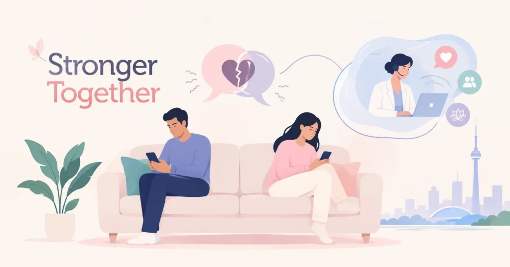 Therapist for relationship problems in Toronto