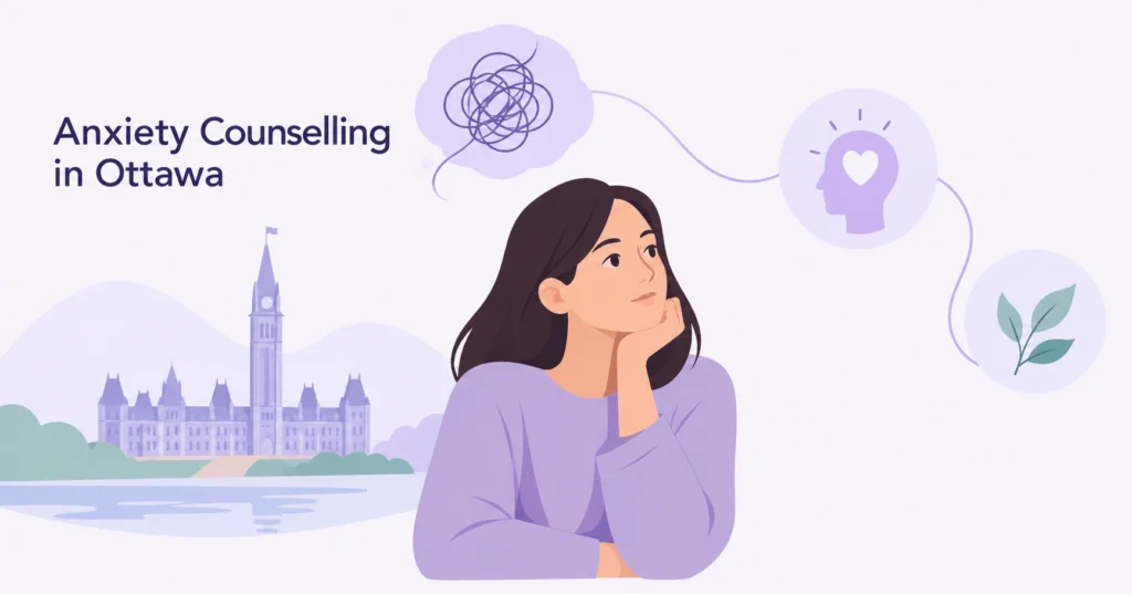 What does anxiety counselling in Ottawa look like?