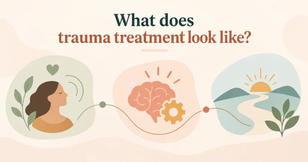 What does trauma treatment look like?