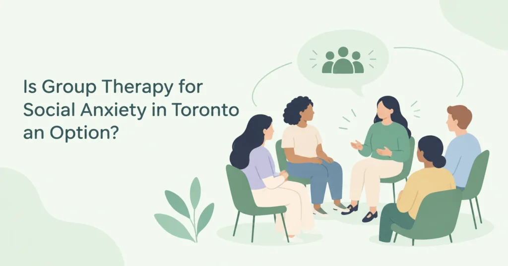 Is group therapy for social anxiety in Toronto an option?