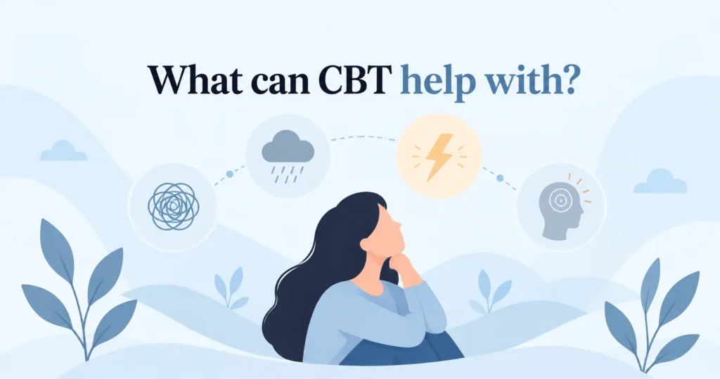 What can CBT help with?