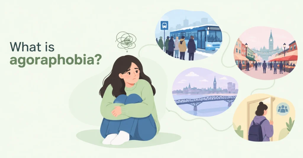 What is agoraphobia, and how can it show up in Ottawa?