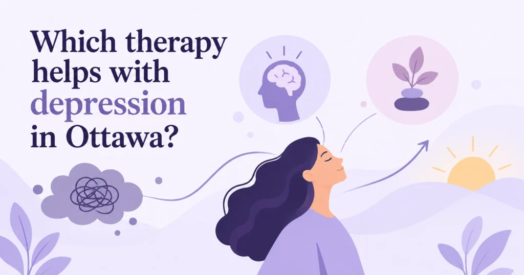 Which therapy helps with depression in Ottawa?
